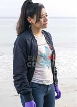 Lucifer Aimee Garcia Blue Jacket